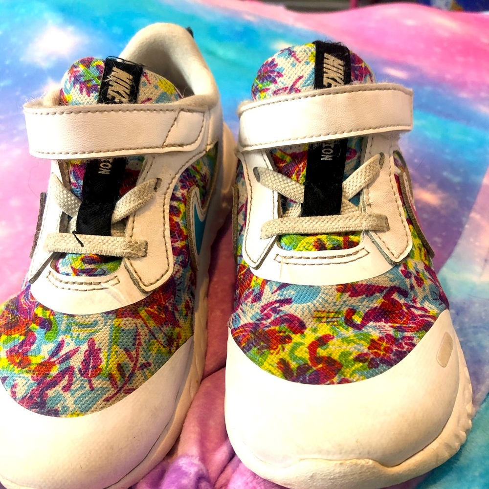Little girls Nike shoes
